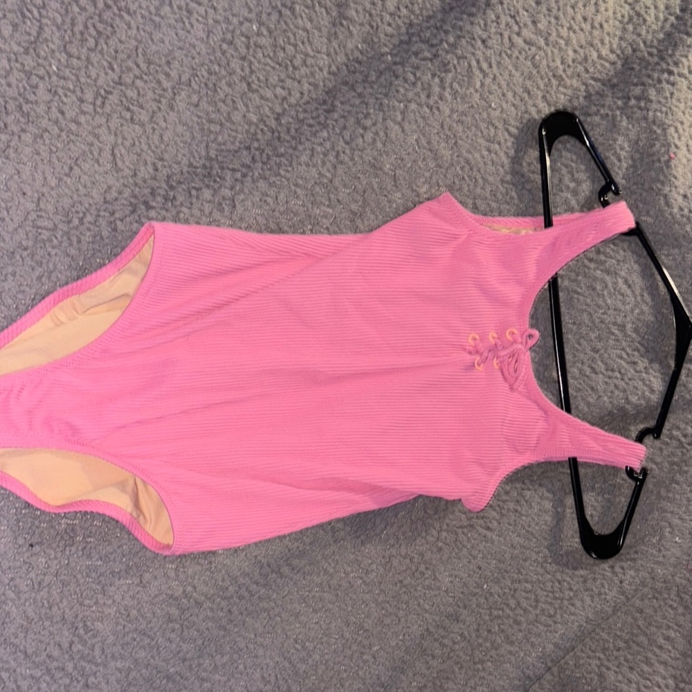 Crewcuts Pink Kids One Piece Swimsuit